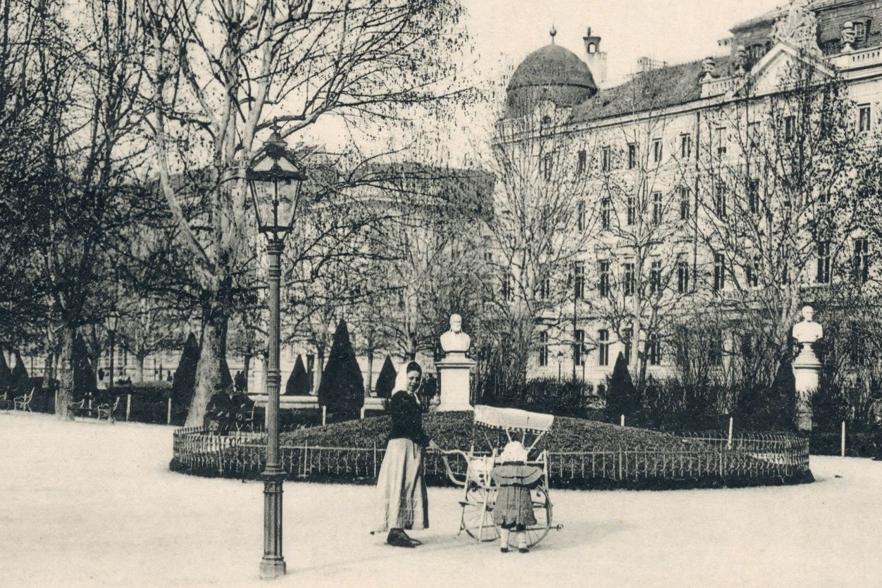 Zrinjevac oko 1905. godine